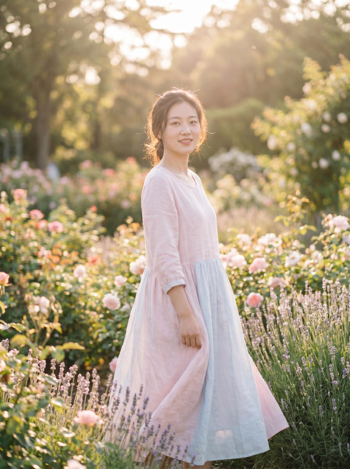 双马尾小萝莉,美图：清新自然美少女写真